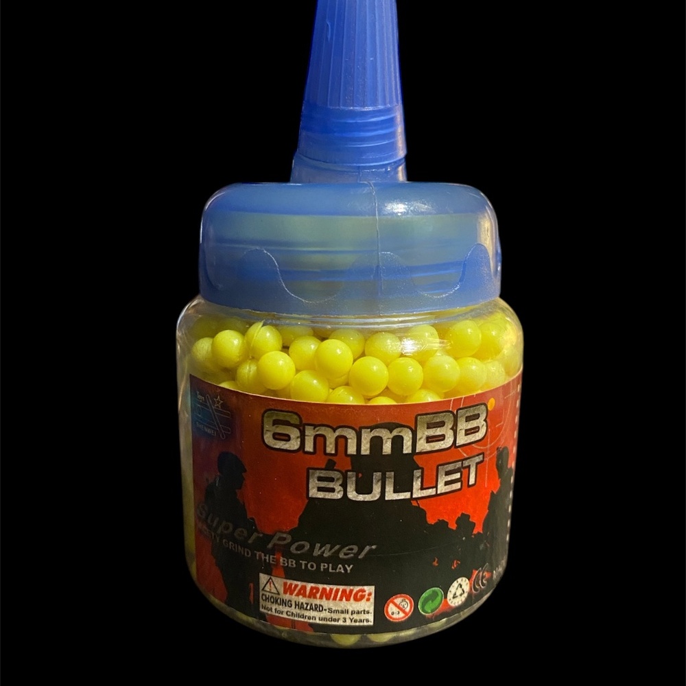6mm BB Bullets Airsoft Pellets Plastic Polished .12g Pour Spout Easy Load 400 CT